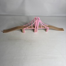 Set binari treno in legno