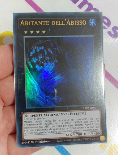 Abitante dell abisso ultra - dell',