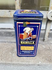 VECCHIA SCATOLA IN LATTA PASTA BARILLA OLD TIN BOX