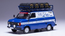 MODELLINO FURGONE STATICO IXO FORD TRANSIT BILLY COLEMAN RALLY TEAM 1975 1/43