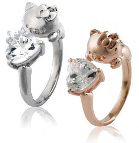 Anello hello kitty edizione - kitty,