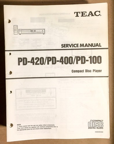 Teac 420 400 - teac, pd-100