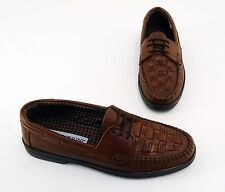 Lacci Carlo Pazolini scarpe basse business vera pelle marrone numero 42