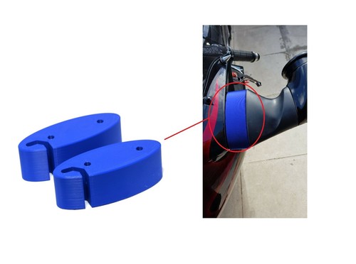 Estensione specchietto moto