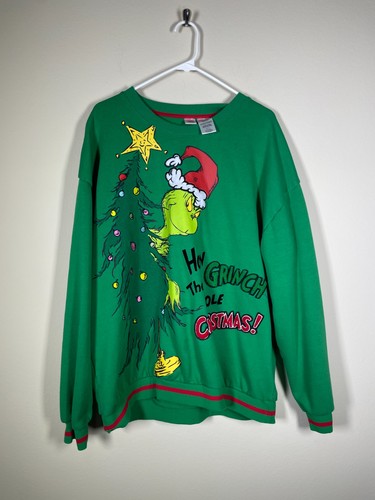 The grinch green adult - green, sweater