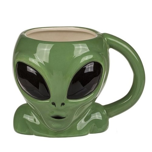 Tasse tête extraterrestre - tasse, d'extraterrestre
