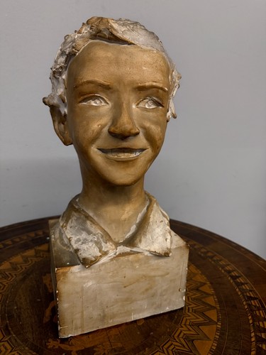 Antica scultura gesso - in,