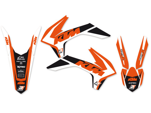 Kit grafiche adesive per - d4,
