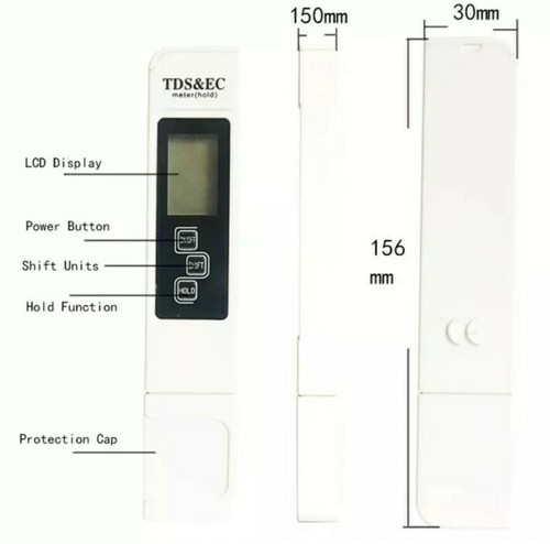 Misuratore tds - misuratore, tds/ec