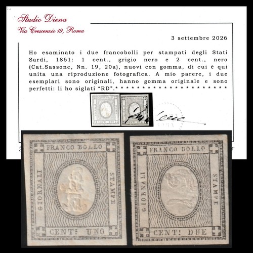 Asi 1861 regno - 1861, sardegna
