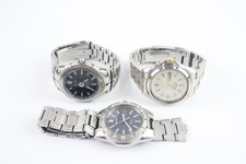 Orologi uomo Seiko Kinetic quarzo NON TESTATI x 3