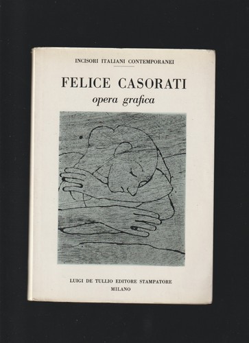 Felice casorati opera grafica - felice,