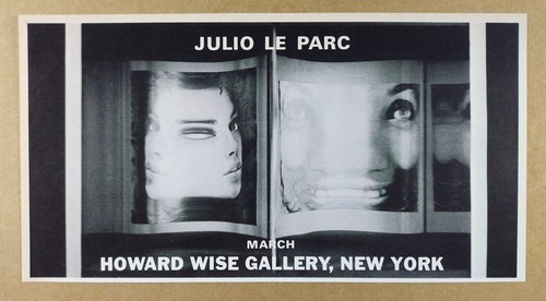 1967 julio parc exhibition - le,
