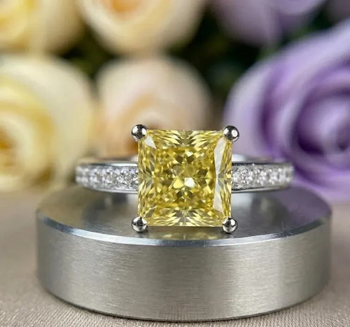 Anello diamante zaffiro - diamante,