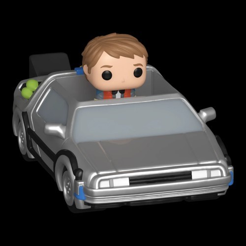 Marty mcfly delorean back - delorean, to