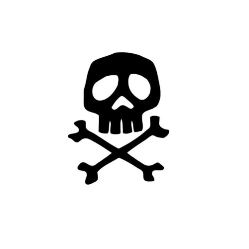 Adesivo auto capitan harlock - adesivo,