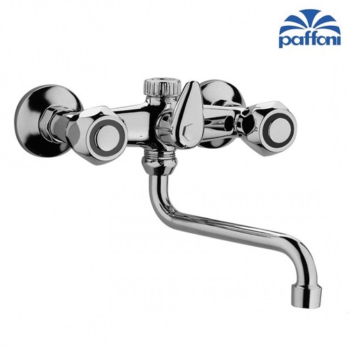 Rubinetto parete con - rubinetto, a