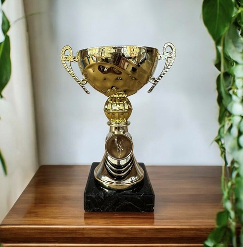 Trofeo coppa manico oro premio