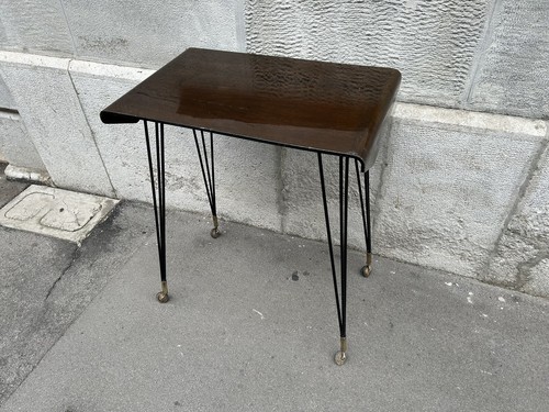 Tavolino 50s compensato - tavolino,