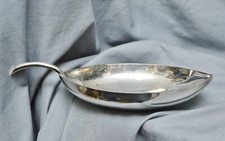 Ciotola Piatto Foglia Placcato