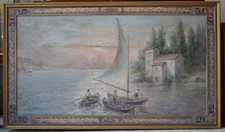 Painting DIPINTO Olio su