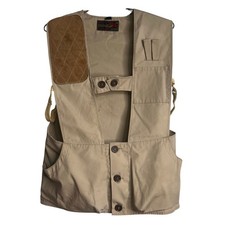 Gilet da caccia vintage Americas Finest Sport Clothing anni 70 10X taglia 38 small