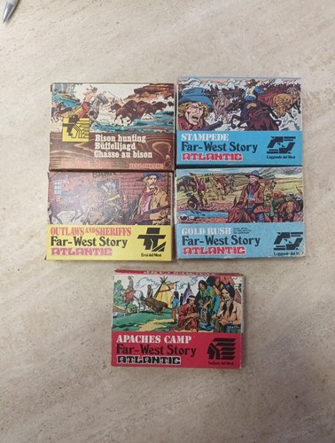 Soldatini atlantic west 5 - atlantic, 1/72