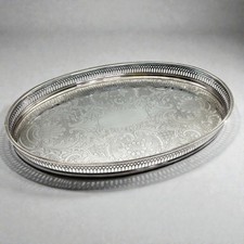 Antico Vassoio in argento