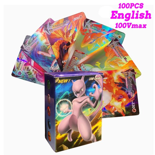 100 carte pokémon - 100, vmax