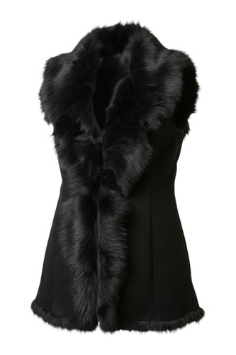 Gilet pelle scamosciata - gilet,