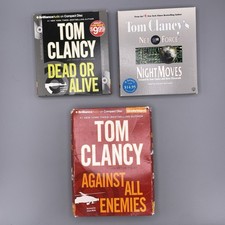 Lot of 3 Tom Clancy Audio