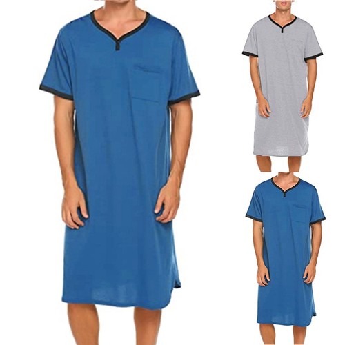 Camicia notte uomo manica - notte,