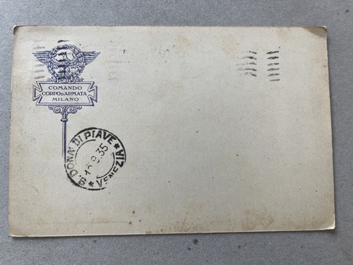 Cartolina militare comando - cartolina,