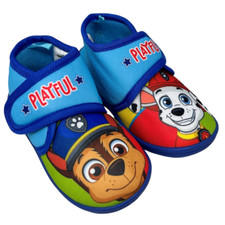 PANTOFOLE INVERNALI PAW PATROL SCARPETTA A STRAPPO CON SUOLA ANTISCIVOLO PW13885