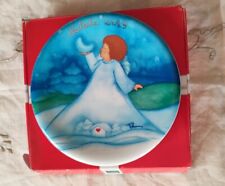 Thun Piatto Decorativo 2019 Serie Chiaro Di Luna. Angelo Stilizzato