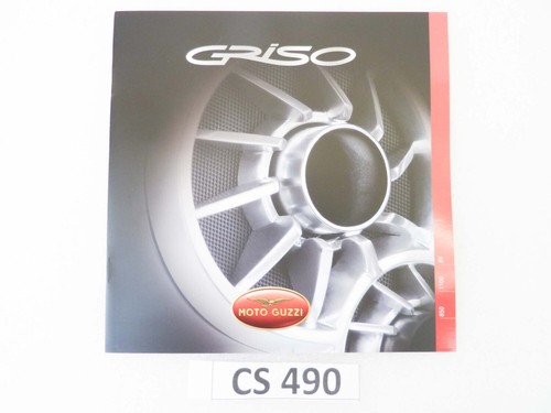 Depliant brochure guzzi griso - brochure,