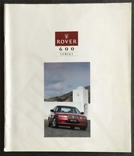 Brochure vendita auto ROVER