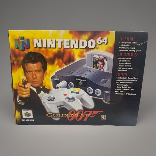 Goldeneye 007 console - boxset,
