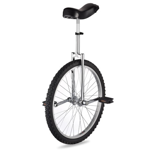 Monociclo argento ciclismo - 24",