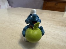 Puffo Schleich Peyo mela verde