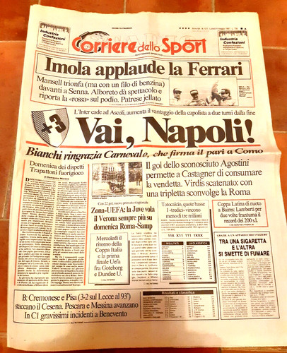 Vai napoli - napoli!, (maradona)