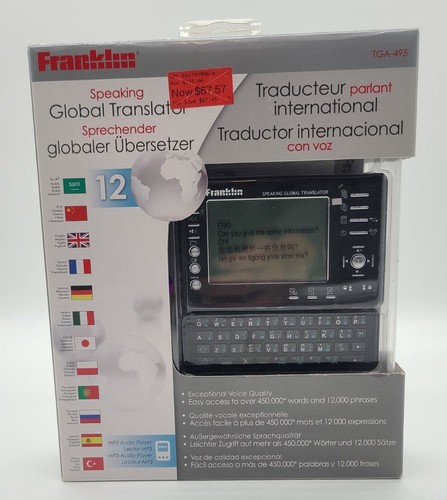 Franklin traduttore parlante - franklin,