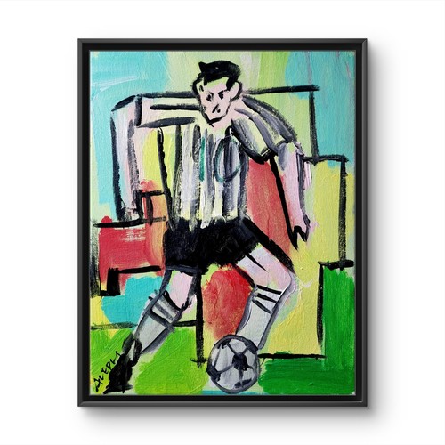 Tela calcio espressionista