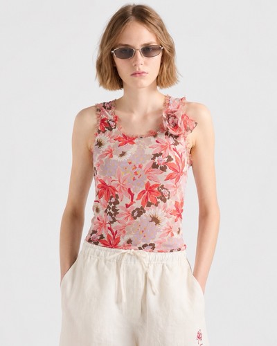 Blugirl blumarine top floreale - blugirl,