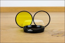 LEICA LEITZ FILTRO SERIE VI - GIALLO E 1A - ADATTATORE 14190 SUMMICRON-R 50