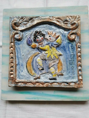 Quadro ceramica laura peluffo - quadro,