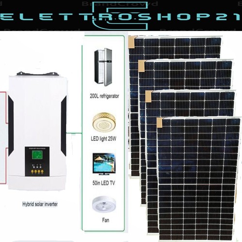 Kit fotovoltaico3 4kw - kit, fotovoltaico3/4kw