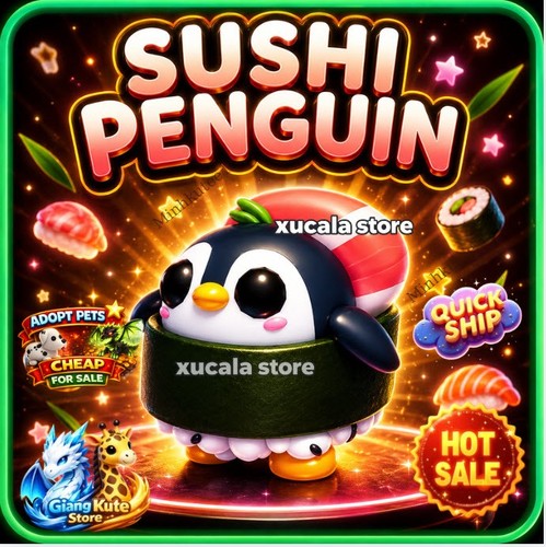 Pinguino sushi adopt - –,