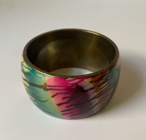 Bracciale vintage dipinto - , a