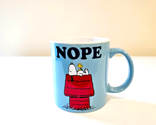 Tazza nope peanuts snoopy on - "nope",